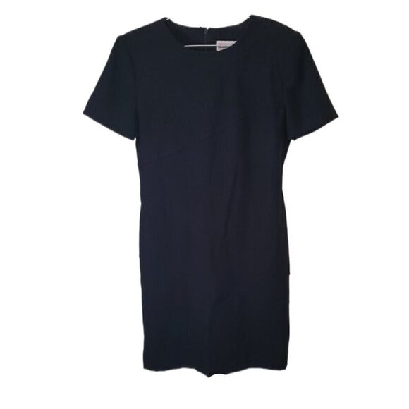 Jessica Howard Classic Black Short Sleeve Dress - Picture 1 of 4
